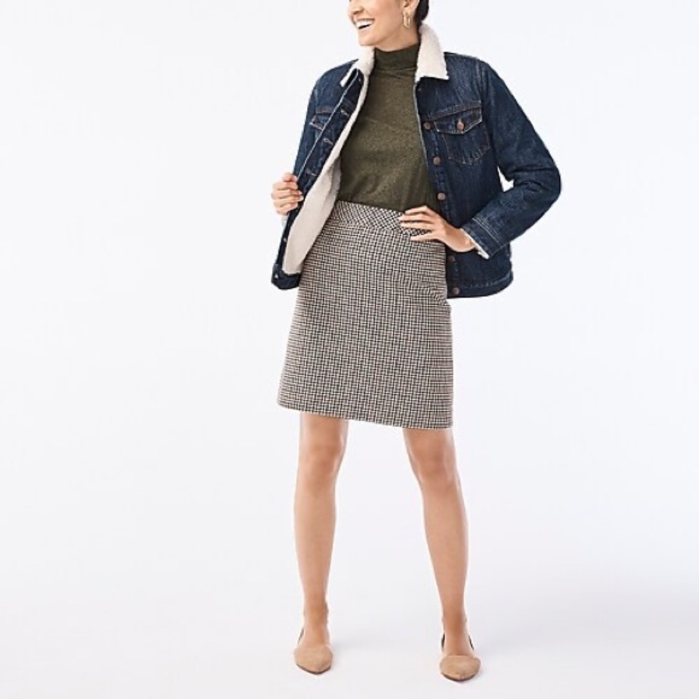 J. Crew Sherpa Lined Denim Jacket